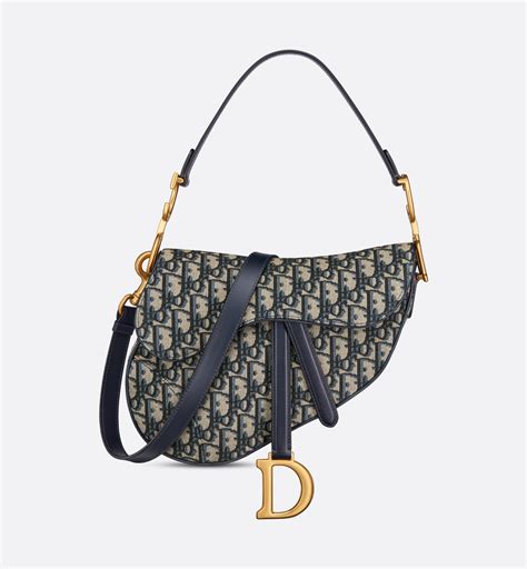 dior mini saddle bag blue dior oblique jacquard for women|Mini Saddle Messenger Bag with Flap Navy Blue Dior Oblique .